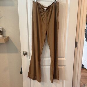 H&M Brown Wide Leg Pants